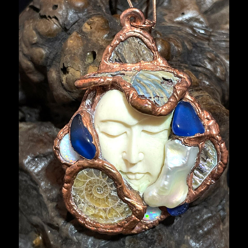 Janine Ames Hidden Goddess Necklace