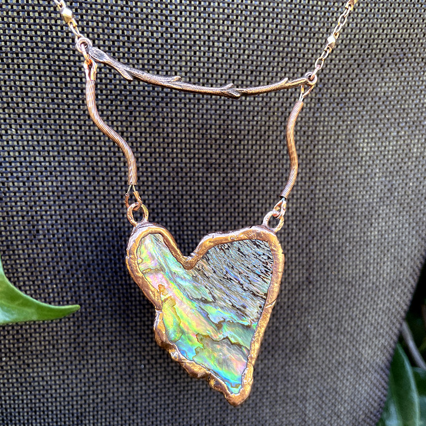 Janine Ames Heart Pendant