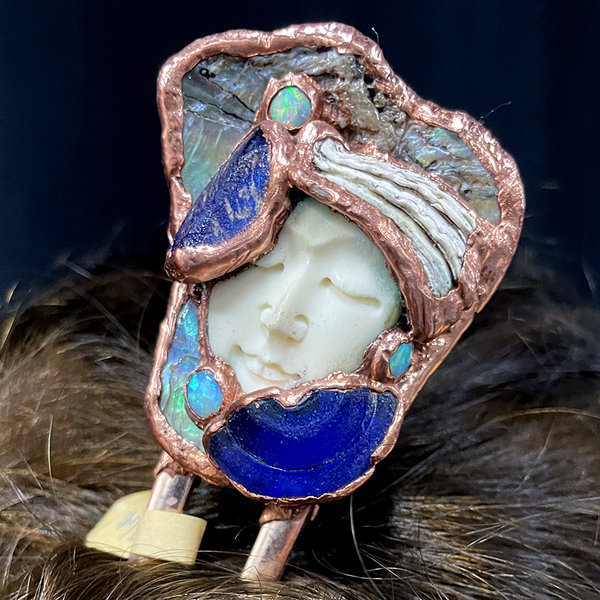 Janine Ames Hidden Goddess Hairpin